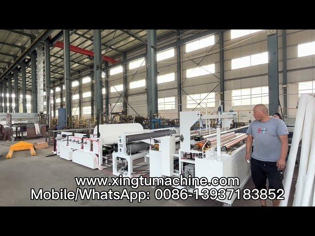 toilet paper rewinding machine