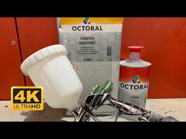 The Best Smart Repair Clearcoat? OCTORAL C450 RAPID REPAIR Clear