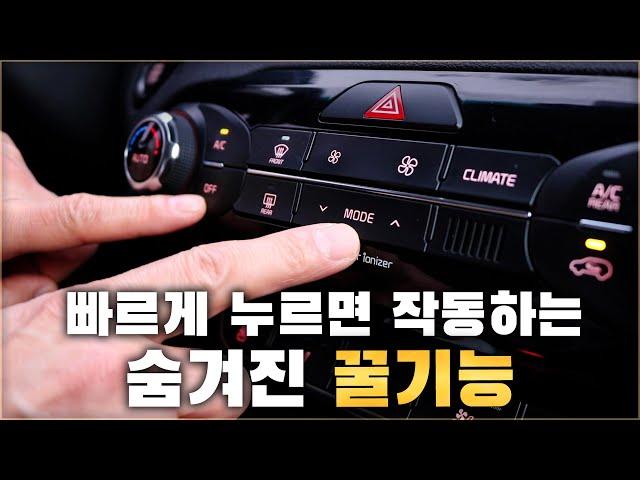 운전자 대부분이 모르는 버튼을 빠르게 누르면 작동하는 숨은 기능 / HIDDEN FEATURES OF MY CARS [ 차업차득 ]