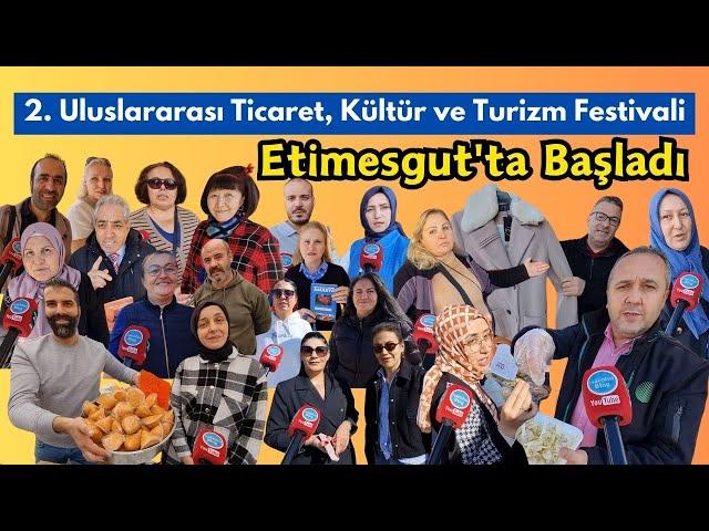 🟢2. Uluslararası Ticaret, Kültür ve Turizm Festivali Etimesgut Türk Beyleri Kent Meydanında Başladı