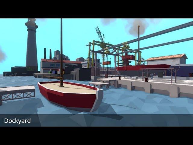 Human: Fall Flat – Dockyard Level Walkthrough + All Achievements.