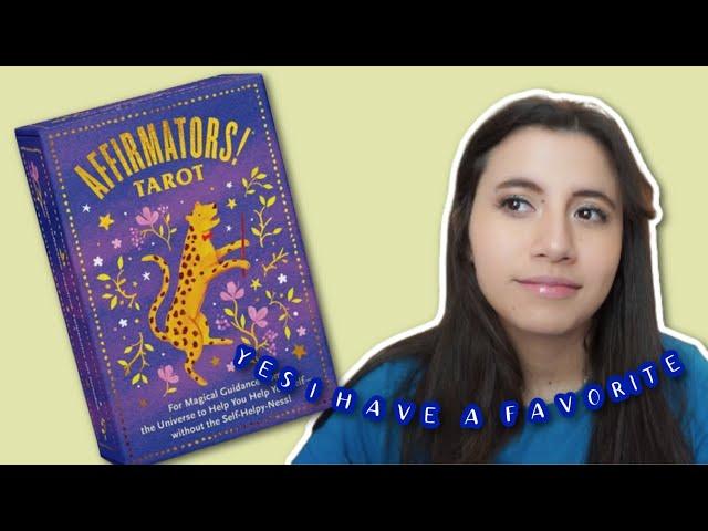 My Absolute favorite Tarot Deck | Affirmators!