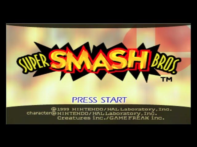 Nintendo 64 Longplay [005] Super Smash Bros.