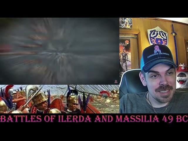 Battles of Ilerda and Massilia 49 BC - Caesar's Civil War (Kings and Generals) REACTION