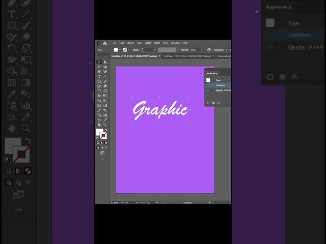 Create outline of the text in Adobe illustrator #outline #offset #illustrator