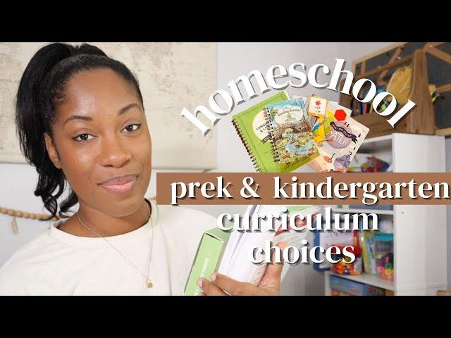 HOMESCHOOL CURRICULUM CHOICES 2022-2023| PREK + KINDERGARTEN