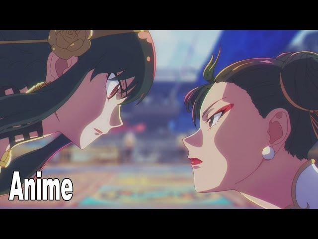 Yor Forger VS Chun-Li Animation (Street Fighter 6 x Spy × Family)