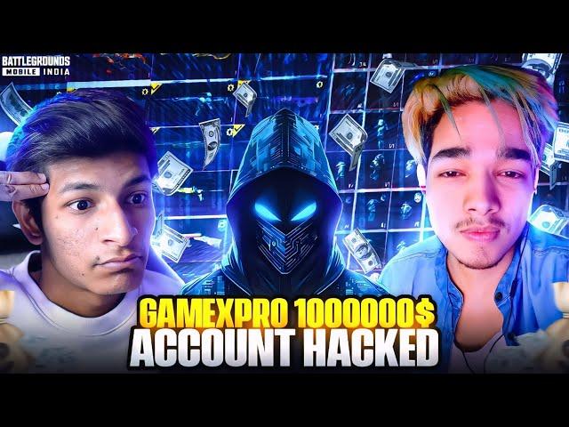  GameXpro 100000$ BGMI ID Account Hacked  | LegendX