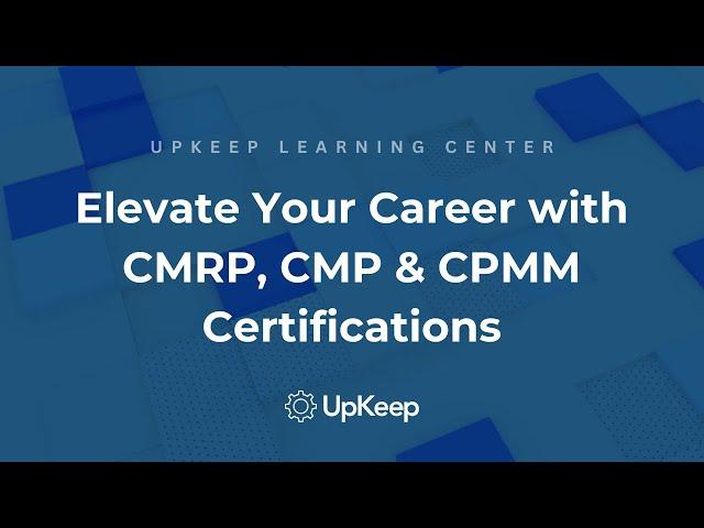 Certifications to Advance Your Career as a Maintenance Supervisor | UpKeep