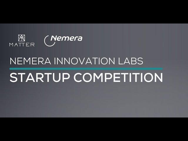 Nemera Innovation Labs Startup Competition