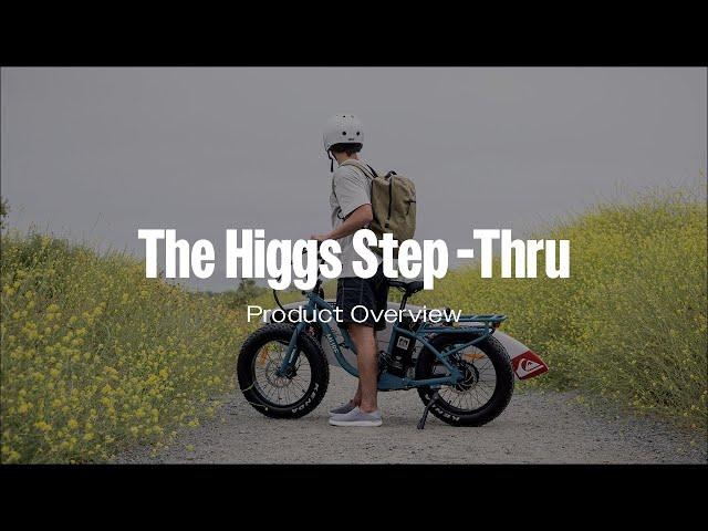 The Higgs Step-Thru Electric Bike: Product Overview