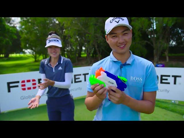 The Fortinet Threat Challenge with Min Woo Lee and Grace Kim | Australian PGA Championship