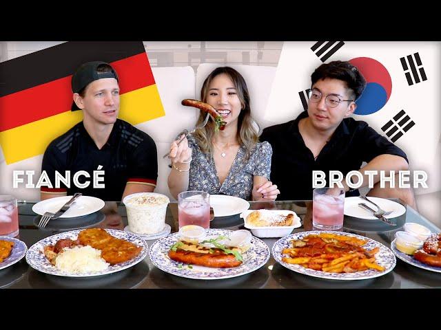  Feeding my brother German Food · YB vs. FOOD