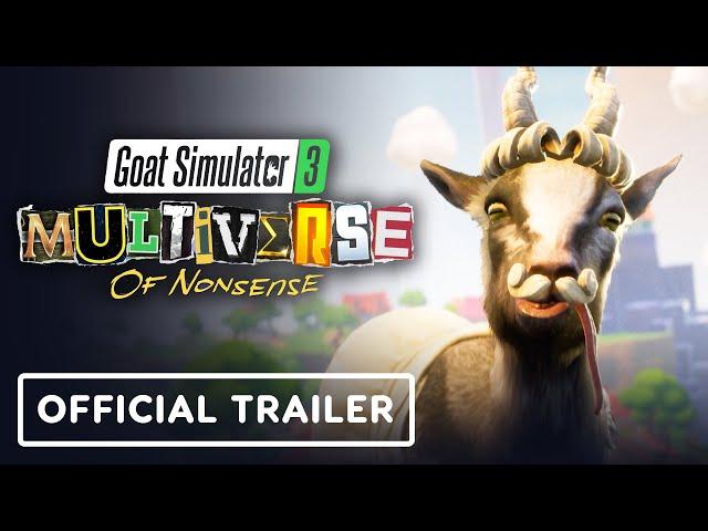 Goat Simulator 3: Multiverse of Nonsense DLC - Official Announce Trailer | Future Games Show 2024