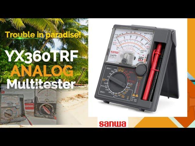 SANWA YX360TRF Analog Multimeter Review & Teardown!