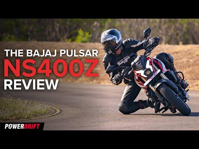 Bajaj Pulsar NS400Z Review | Best 400cc Bike Under 2 lakh? | What's the top speed? | PowerDrift