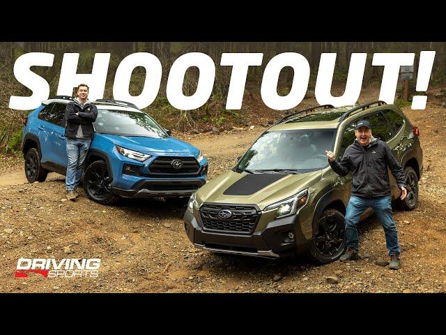 Subaru Forester Wilderness vs Toyota RAV4 TRD Off-Road Shootout!