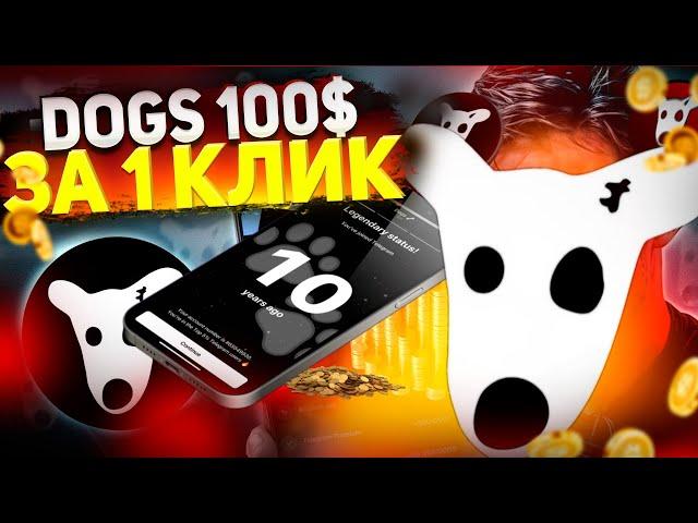 DOGS от Telegram (Notcoin) – Как получить дроп за 15 секунд? // Легкие деньги от создателей TON