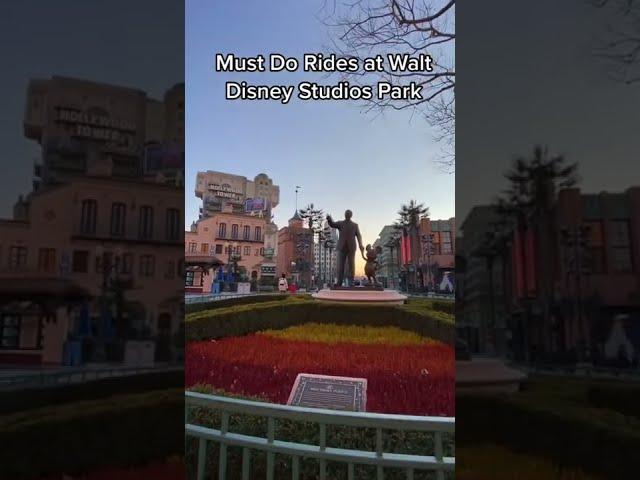 Must Do Rides at Walt Disney Studios Park! | Disneyland Paris