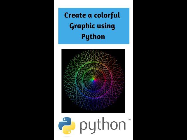 How to create graphics using Python turtle  #coding