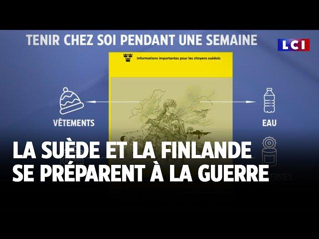 La Suède et la Finlande se préparent à la guerre｜LCI