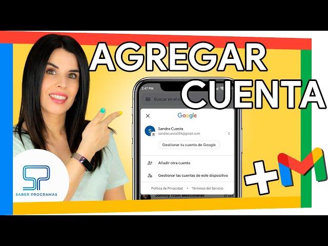  AÑADIR otra CUENTA de GOOGLE en ANDROID [ para móvil / celular ]