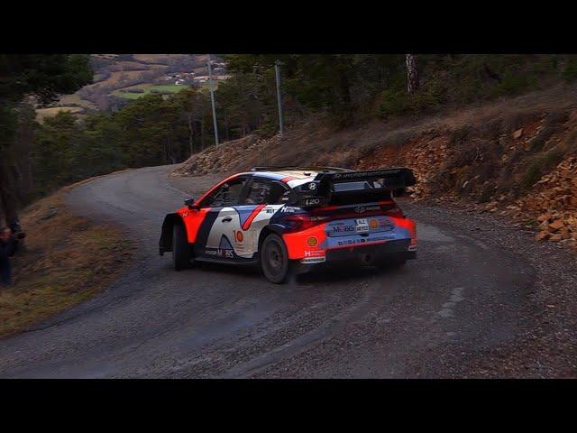 Tests Rallye Monte Carlo 2025 - Adrien Fourmaux - Hyundai i20 Rally1