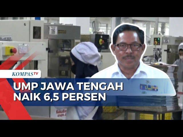 Resmi! Pj Gubernur Jateng Nana Sudjana Umumkan UMP 2025 Naik Jadi Rp2.169.349