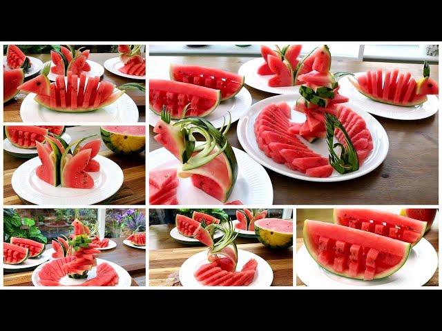 5 Watermelon Ideas Creative Food Art and Cutting Tricks