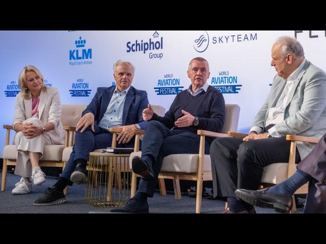 Keynote CEO Panel at World Aviation Festival 2024