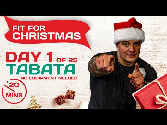 Day 120 Minute FULL BODY TABATA Workout | Fit for Christmas Series 2024!