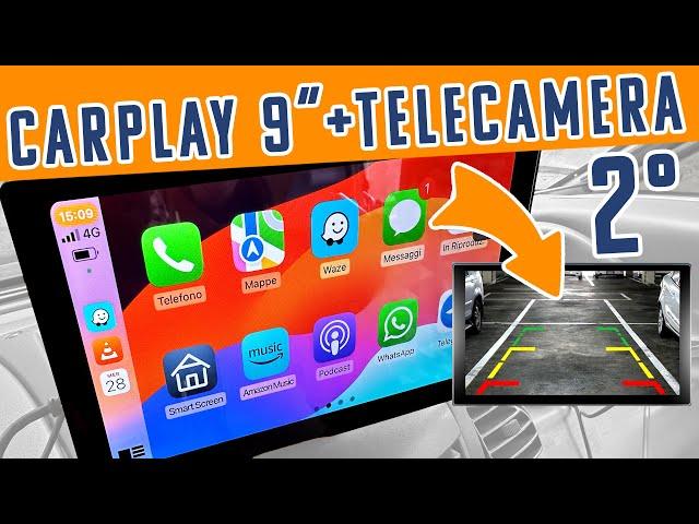 9 Pollici di Divertimento, CARPLAY e ANDROID AUTO, WIRELESS e RETROCAMERA! €79