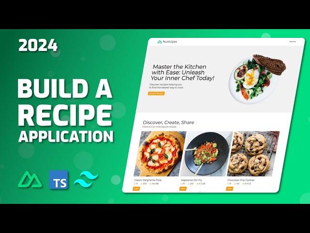 Build A Recipe Application With Nuxt & Tailwind CSS