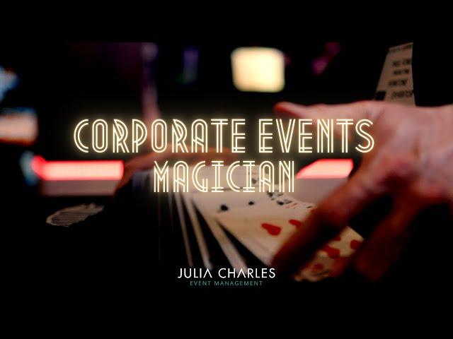 Corporate Events Magician | Make your next brand activation magical!