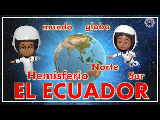 Los Hemisferios Norte y Sur. La Línea del Ecuador