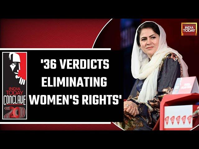 Taliban Issued 36 Edicts Eliminating Women's Rights: Fawzia Koofi At India Today Conclave 2023