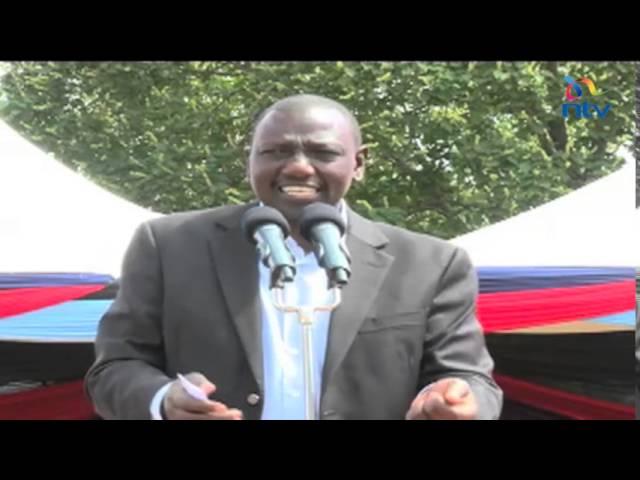 Deputy President William Ruto's says talk of 2022 politics is premature