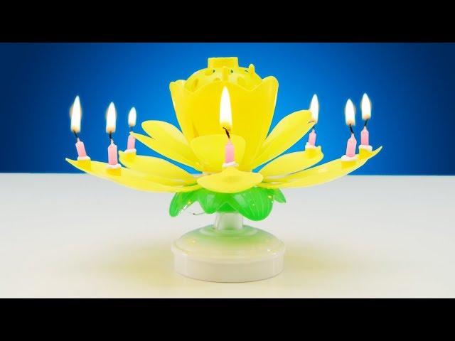 Musical Lotus Flower Candle | LOOTd Unboxing