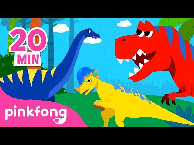  Mix - Dinosaurier lied | Dinosaurier von A bis Z | Dinosaurier Lieder | Pinkfong Lieder für Kinder