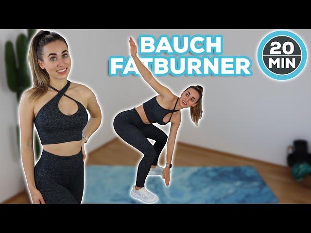 20 Min. HIIT WORKOUT gegen BAUCHFETT | + Warm Up  & Mit oder ohne Springen! (HIIT Sixpack Workout)