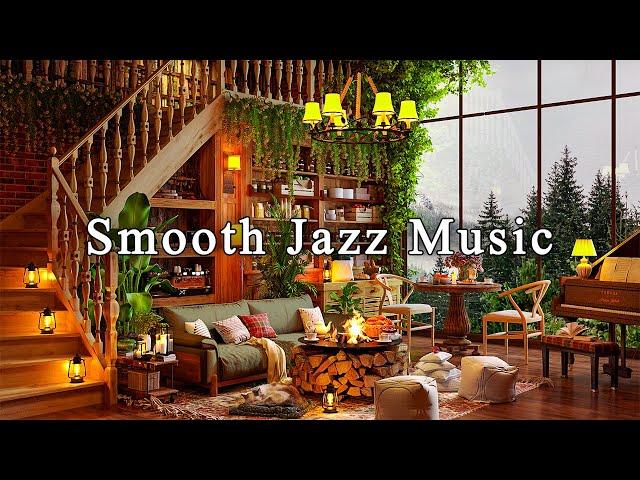 Cozy Coffee Shop Ambience & Smooth Jazz Piano Ballads for Unwind  Relaxing Jazz Instrumental Music