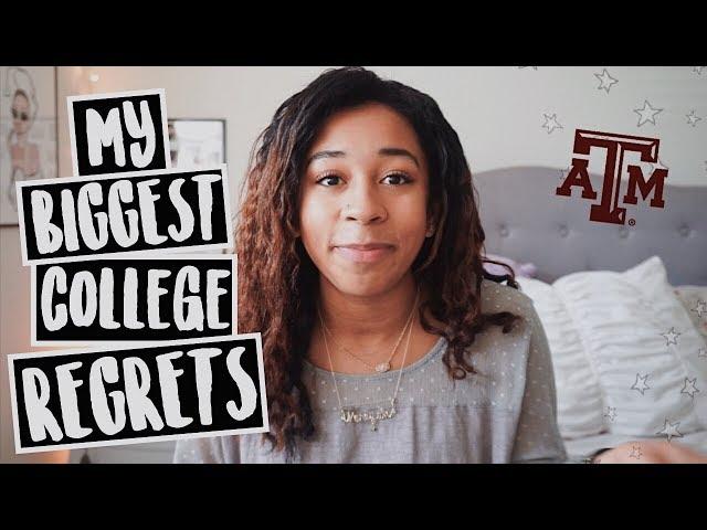 My Biggest College Regrets from my experience at Texas A&M University