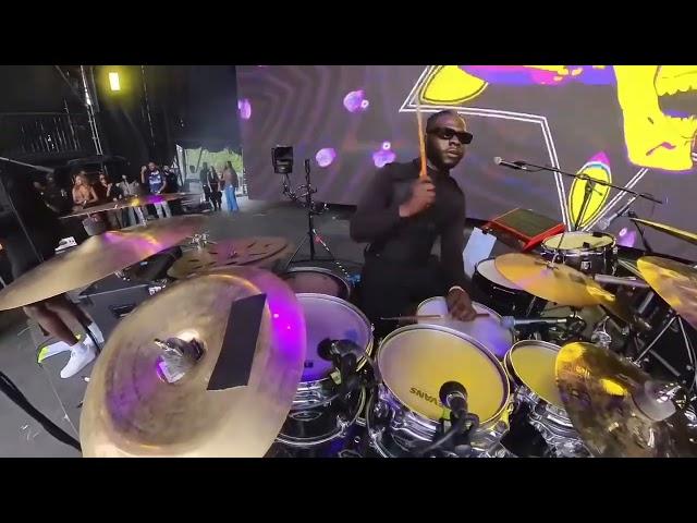 Rema Live performance (DRUM CAM )