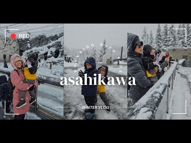 WHAT TO DO IN ASAHIKAWA I ASAHIYAMA ZOO I Hokkaido with kids I 北海道轻松亲子游 I Winter Vlog