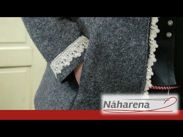 Hochwertige Nahttasche für z.B. Jacke Alma ganz einfach selbst nähen | DIY