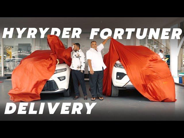 Taking Delivery of Toyota Fortuner & Hyryder | Bangalore