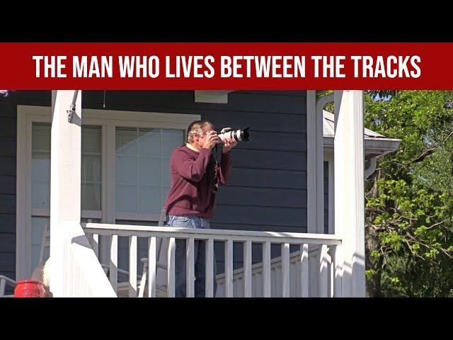 The Man Who Lives Between The Tracks - Ed Painter's Home in Cohutta, Georgia