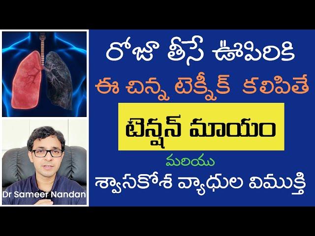 THE BREATH GUIDE- tricks, techniques & Hacks! నూటికి 90 మంది తప్పుడు పద్ధతిలో ఊపిరి తీసుకుంటున్నారు