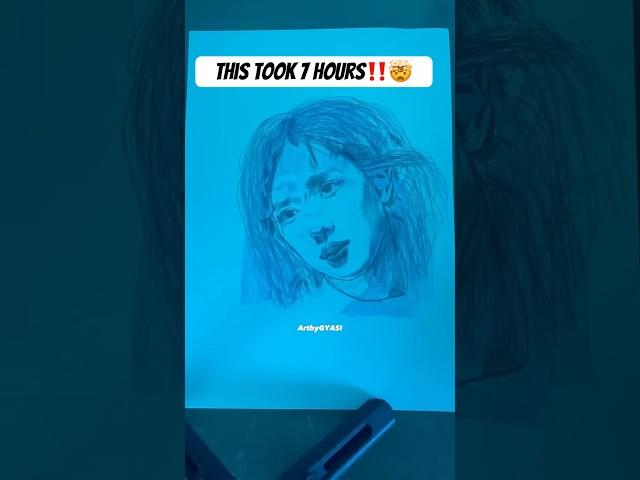 DRAWING LISA & ROSÉ, BUT I CAN ONLY USE 2 COLORS DID YOU SEE THE TRANSFORMATION⁉️#art #blackpink