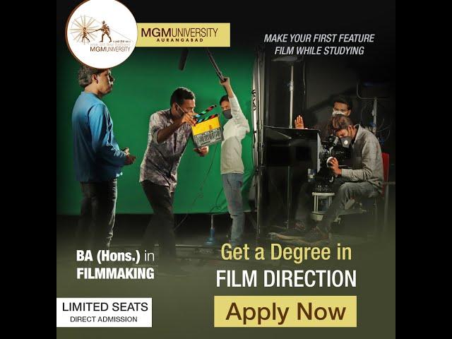 Film Direction Program at MGM University